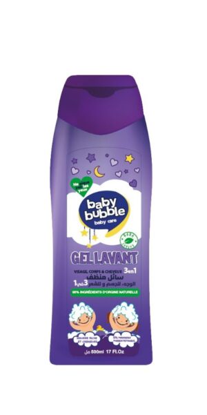GEL LAVANT 3EN1 BABY BUBBLE Tunisie